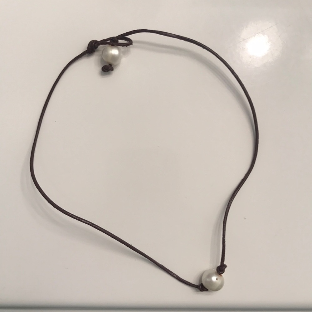 Pearl Choker Summer Necklace